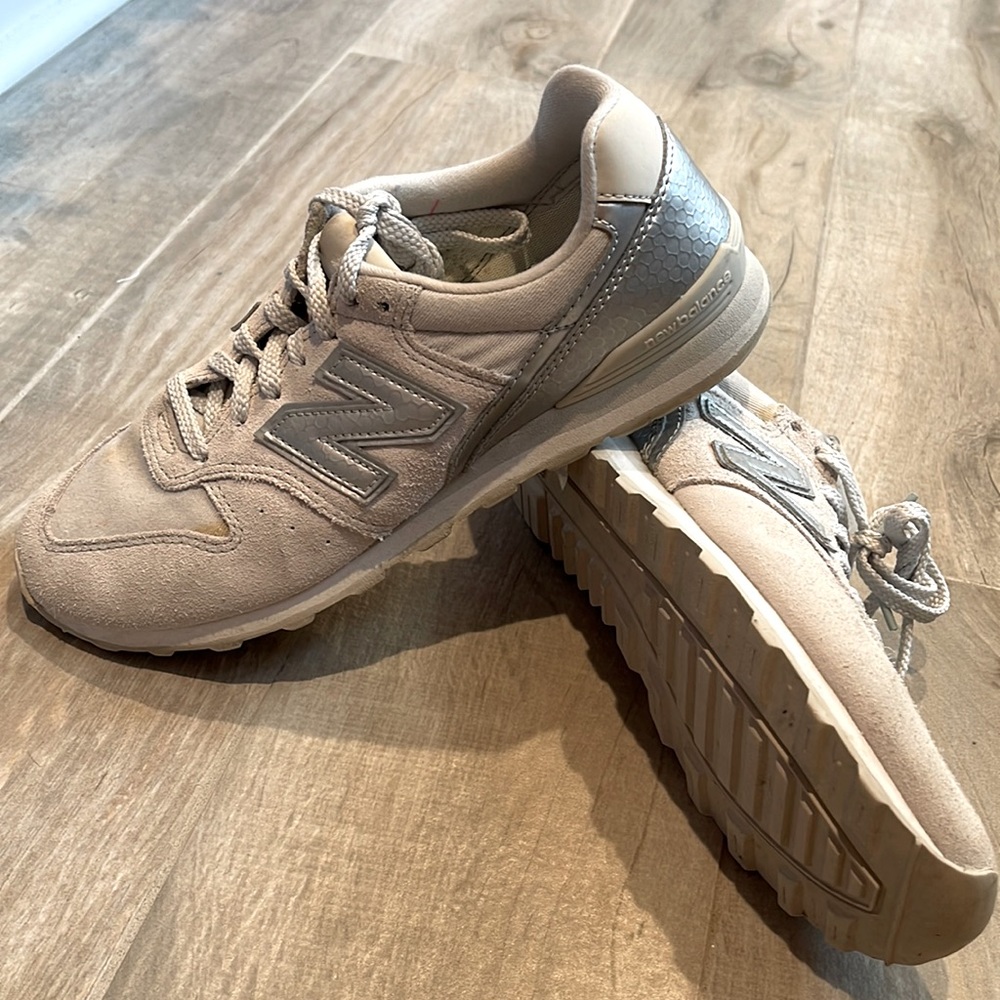 Gently used New Balance Sneakers size 8 J. crew